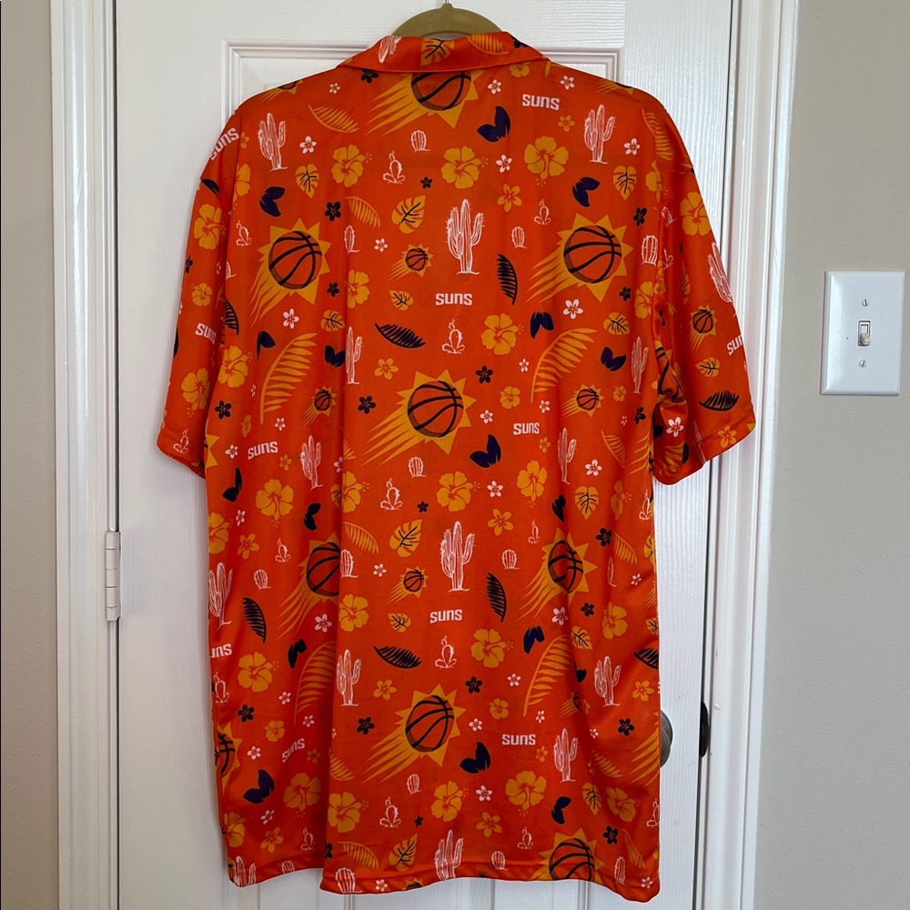 Phoenix Suns Rare Hawaiian Style Cactus Shirt - Picture 5 of 7